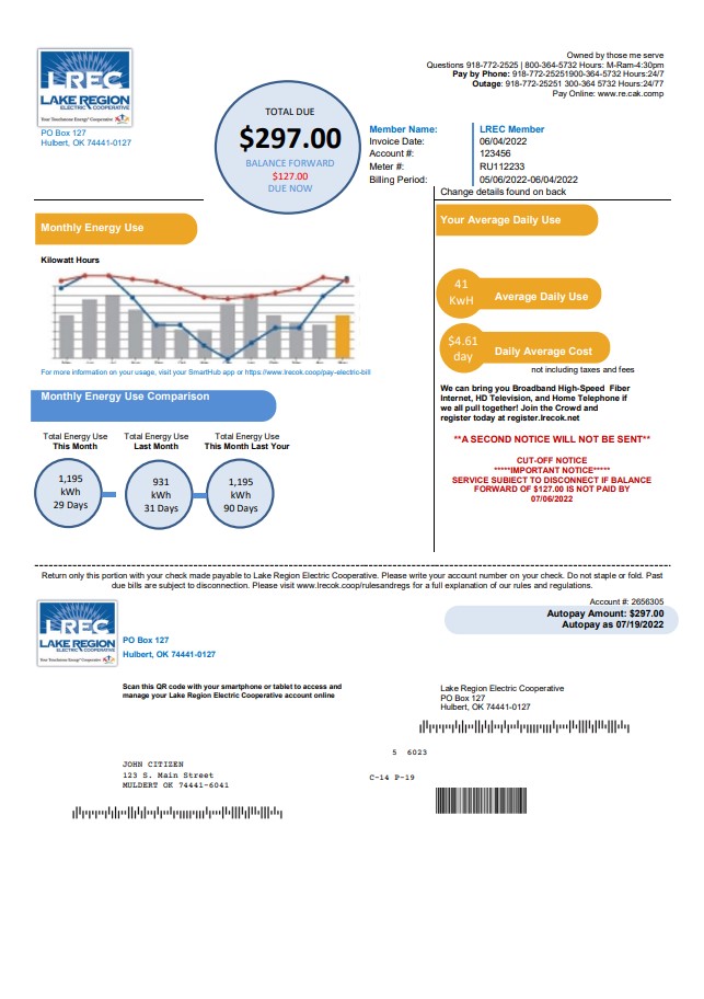  Minol USA business utility bill 